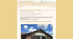 Desktop Screenshot of cottagegardenfloral.com